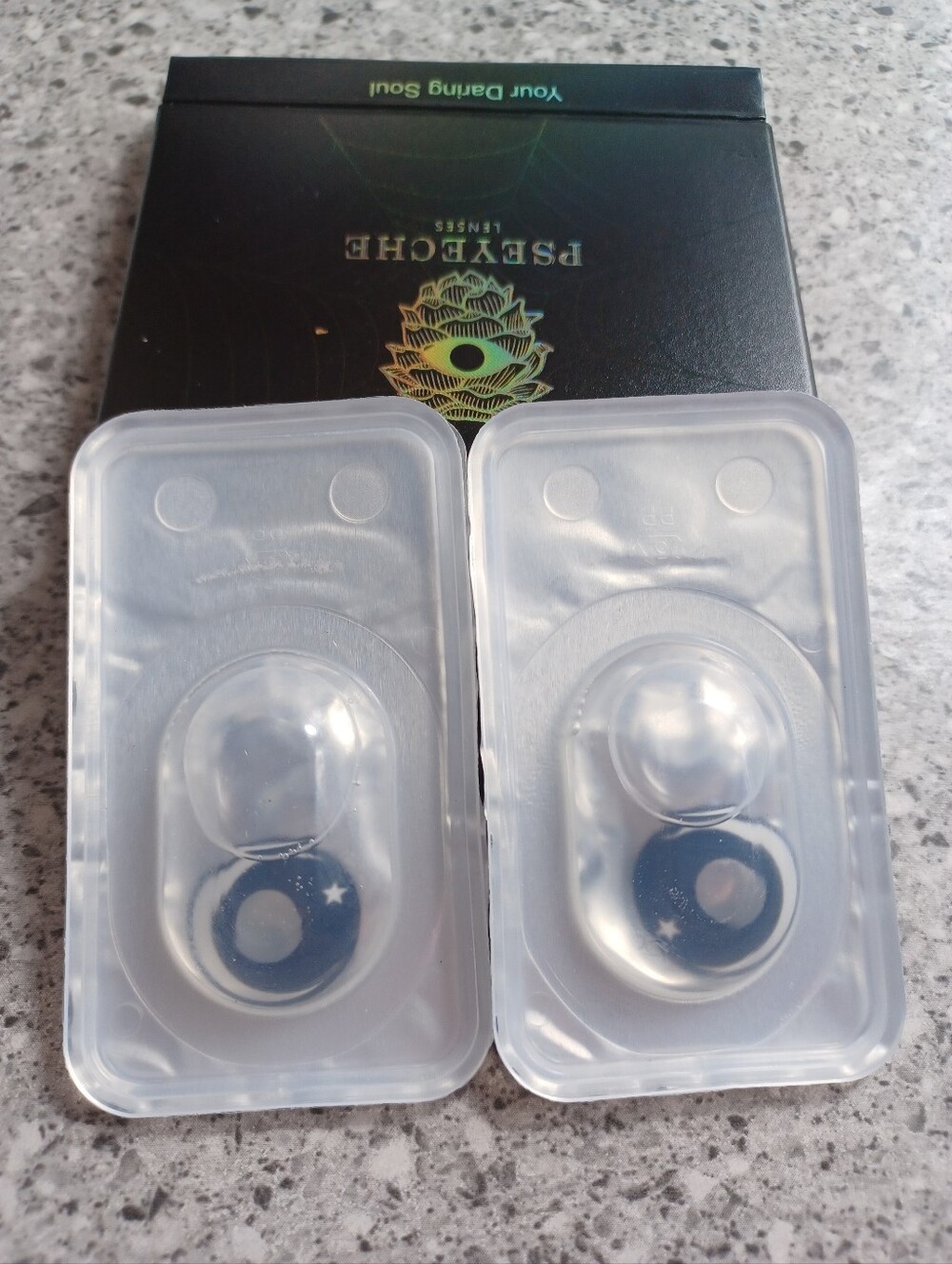 Moon Star White Color Eye Wear Lenses - Costume Enhancements - Picture 4 of 5